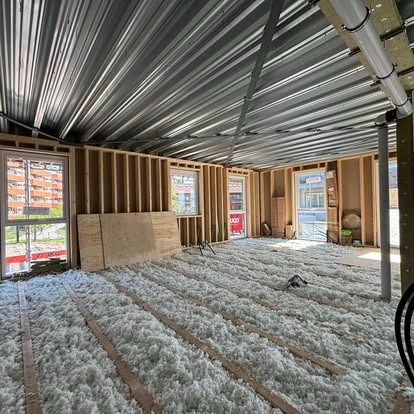 Gulvisolering og gulvkonstruksjon