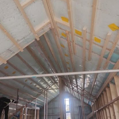 Moderne hus med god isolering